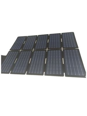 পোর্টেবল জেনারেটরের জন্য 100W ফোল্ডেবল সৌর প্যানেল ব্যাটারি
